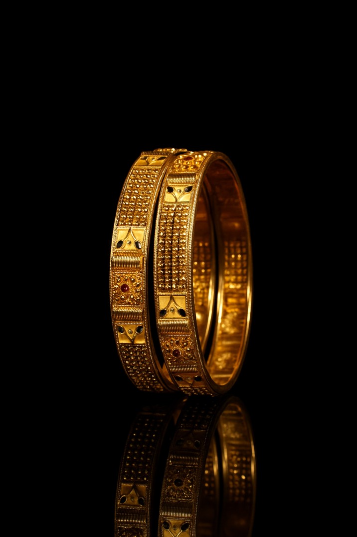 Pure Copper Bangles  | 2 Pcs
