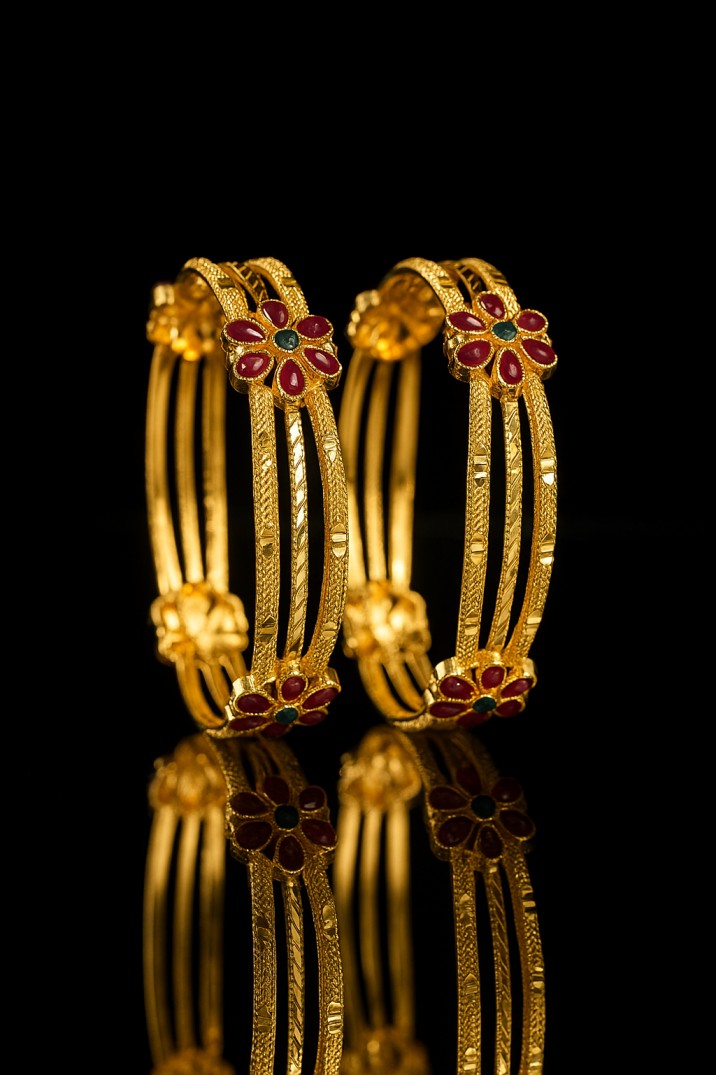 Copper Bangles Pair